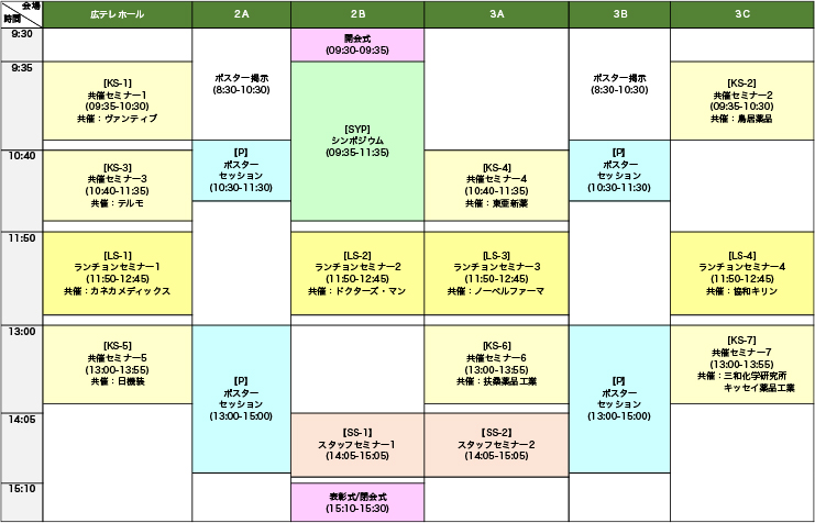 タイムテーブル